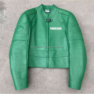 Casual Leather Jacket <b>Men</b> Custom logo Designer Blank Pure <b>Plus</b> <b>Size</b> <b>Men's</b> Jackets - Product Image 1