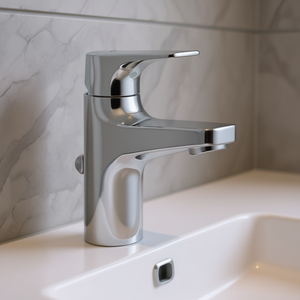 Grifo Mezclador para Lavabo Grohe START FLOW Cromado Starlight 23809000 - Product Image 3