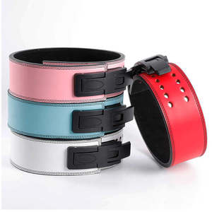 Cinturón de seguridad para levantamiento de pesas, equipo de entrenamiento para levantamiento de pesas, cintura y espalda, gimnasio, logotipo personalizado - Product Image 5