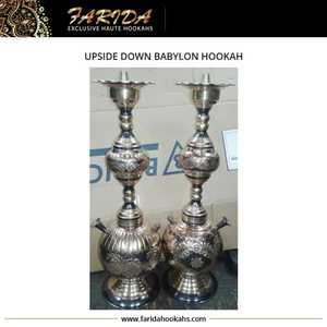 Chicha égyptienne en laiton de qualité supérieure en gros avec technique de laque - Product Image 6