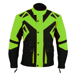 Combinaison de moto de course personnalisée de haute qualité pour hommes veste en cuir véritable respirant Cordura Design Prix Service OEM - Product Image 2