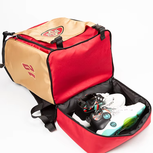 600D Oxford Waterproof Heavy-Duty Baseball Sports Bag with Dual Bat <b>Holders</b> Organized Gear Sections Custom Logo 36-55L Capacity - Product Image 5