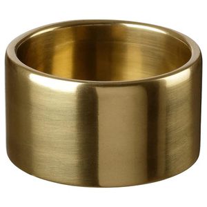 Lujoso elegante barato Metal decorativo vela tarro redondo latón diamante diseño cuenco pulido para decoración de mesa de comedor - Product Image 3