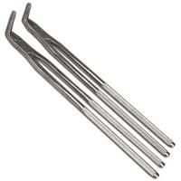 Pinces d'extraction réutilisables pour fragments dentaires équins à long bec en acier inoxydable – Outils vétérinaires de dentisterie équine SURGIGYNE