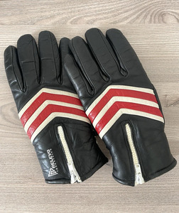 Gants de moto en cuir de qualité supérieure compatibles avec les écrans tactiles, gants de conduite d'été - Product Image 1
