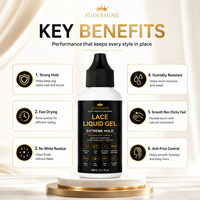 Gel Coiffant Liquide en Gros pour Perruques à Dentelle, Fixation Forte, Contrôle des Bords, Fournisseur en Gros