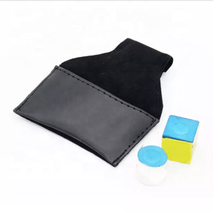 Bền PU Snooker & bida Cue Chalk chủ Pouch với dễ dàng treo phụ kiện phấn Khăn lau bụi để truy cập vào bảng - Product Image 5