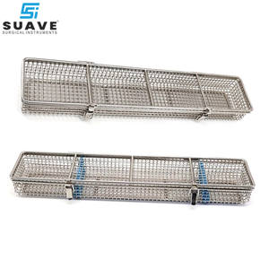 Panier de stérilisation d'instruments chirurgicaux Plateau de stérilisation chirurgicale en acier sur mesure par SUAVE SURGICAL INSTRUMENTS - Product Image 5