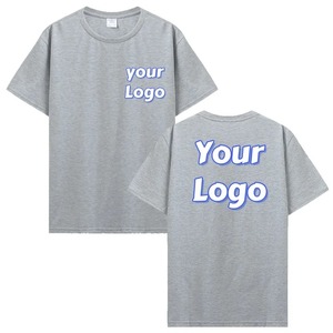Venta al por mayor en blanco liso camiseta personalizada serigrafía logotipo Digital marca poliéster algodón camiseta de talla grande hombres camiseta para hombres - Product Image 6