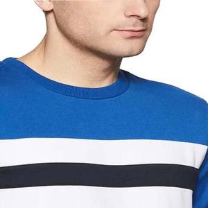 Sweat-shirts à capuche pour hommes, design tendance, couleurs contrastées, col rond, manches longues, en molleton de coton, fabrication sur mesure OEM - Product Image 5