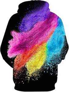 Sudadera con capucha de sublimación de la mejor tarifa Fabricación personalizada Sudaderas con capucha de impresión OEM Sudadera con capucha de sublimación de invierno de manga larga - Product Image 3