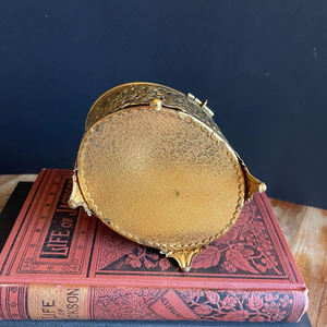 ขอบทองเหลืองโลหะนูนออกแบบทองเสร็จแล้วกล่องเก็บแก้วทรงรี beveled เครื่องประดับเครื่องประดับแหวนของกระจุกกระจิกกล่อง Deco - Product Image 6