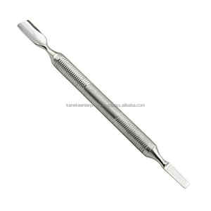 Juego Profesional de Empujadores de Cutículas de Acero Inoxidable de Doble Cara, Reutilizables, Antideslizantes, Herramienta de Manicura para Limpieza de Uñas - Product Image 4
