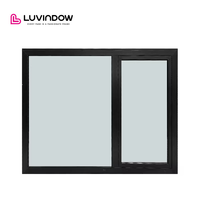 Ventanas Abatibles de Aluminio Duraderas y Eficientes Energéticamente, Ventanas de Aluminio Abatibles hacia Adentro para Desarrollos de Casas Adosadas