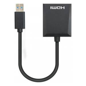 Câble adaptateur vidéo IADAP USB3 HDMIM noir 153690 Adaptateurs et connecteurs de haute qualité - Product Image 4