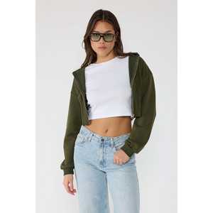 Sudadera con Capucha y Cremallera de Estilo Diario - Product Image 1