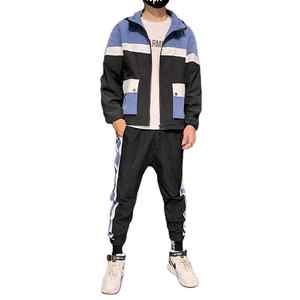 Logotipo personalizado impermeable ligero rompevientos hombres chándal al aire libre rompevientos chándal conjunto hombres - Product Image 5