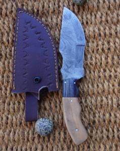 Juego de Cuatro Piezas de Cuchillos de Acero Inoxidable de Alta Calidad - Mango de Madera Exótica, Ligero y Duradero, Incluye Funda - Product Image 3