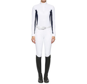 Chaps d'équitation en cuir véritable souple de qualité supérieure, style western, confortables, personnalisables, avec sangle et fer à cheval - Product Image 4