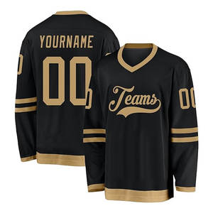 Jersey de Hockey sobre Hielo Personalizado, Transpirable, Ecológico, de la Mejor Calidad, Estilo Único, Poliéster/Algodón, Sublimado al por Mayor para Equipos - Product Image 2