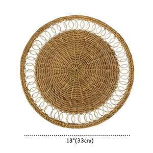 Hot Products Rattan Woven Placemats for Dining Table Table Decor <b>Christmas</b> Ratan Placemats OEM Rustic Placemats From Vietnam - Product Image 3