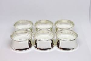 Ronds de serviette en rotin Décor de table en osier Ronds de serviette élégants pour table à manger - Product Image 2