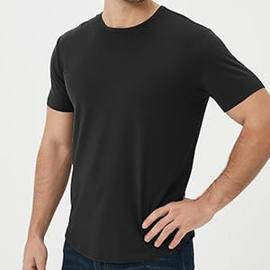 T-shirts pour hommes à manches courtes, couleur noire, t-shirts d'été pour hommes, t-shirts de qualité supérieure, prix de gros, téléchargés par Dress Sports - Product Image 6