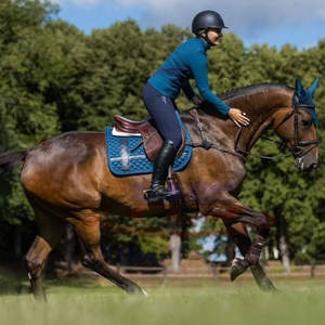 Conjunto de sillín de caballo de alta calidad, almohadilla para montar a caballo, ecuestre, todo uso - Product Image 6