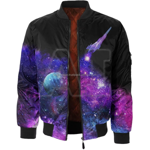 แจ็กเก็ตผ้าแคนวาสสำหรับนักศึกษาชายเสื้อแจ็คเก็ตผ้าแคนวาสคอตั้งปักตามสั่ง - Product Image 3