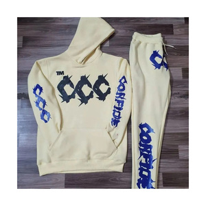 Fabricant de survêtements personnalisé OEM Tissu respirant et extensible Fermeture à glissière complète ou pull disponible en vrac - Product Image 1