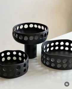 Bol à chocolat en métal au design unique 2026 avec surface gravée et aspect élégant, adapté aux restaurants, cafés et arrangements de mariage - Product Image 5