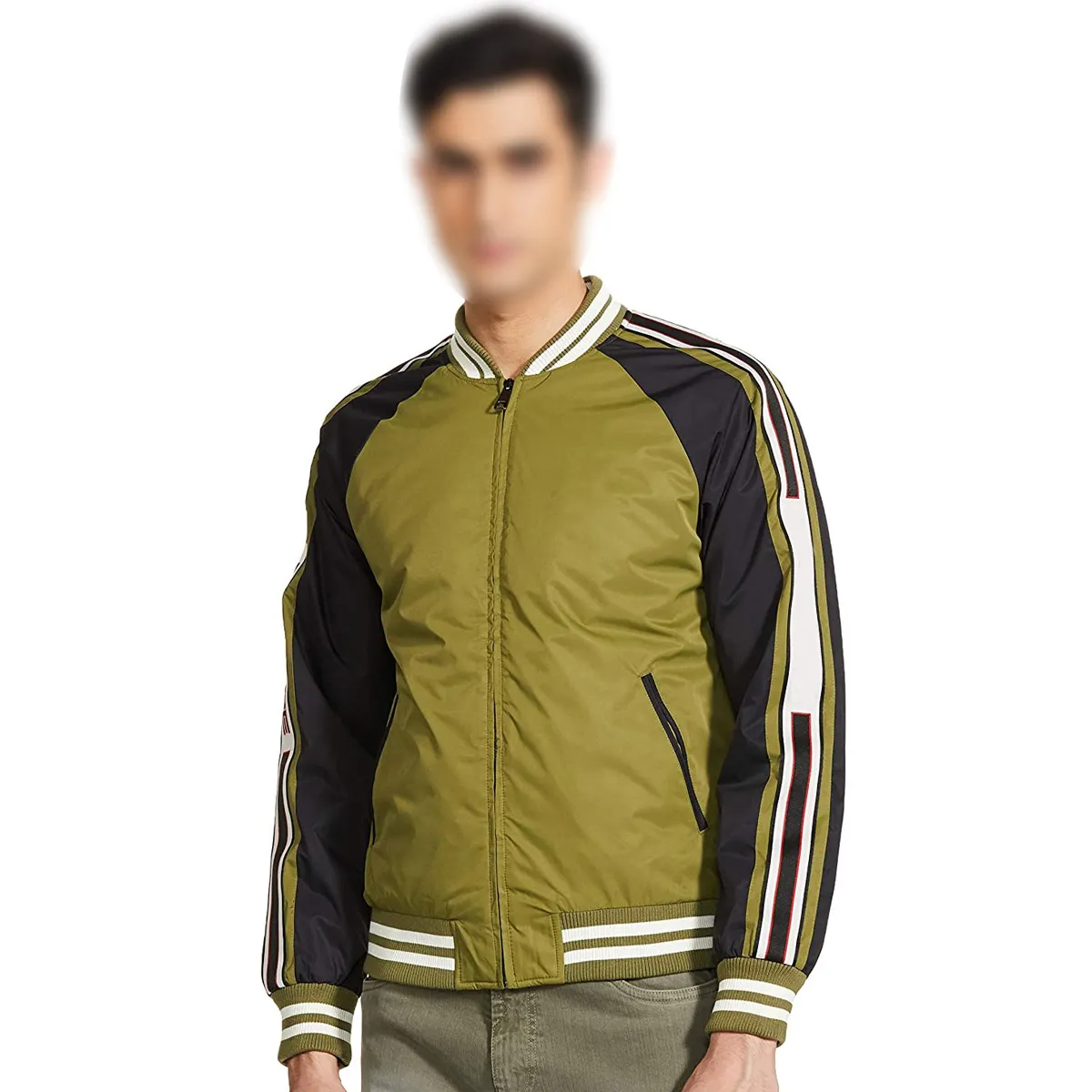2023 사용자 정의 대비 색상 하이랜드 품질 최신 디자인 남성 겉옷 폭격기 재킷