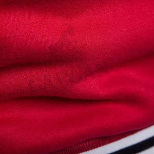 OEM de alta calidad de satén de fútbol Letterman chaquetas para los hombres de cuello alto personalizado con cinta de lana Material - Product Image 6