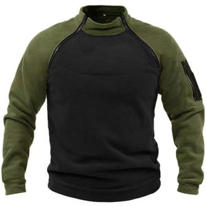 Sudadera de Forro Polar para Hombre con Dos Cremalleras, Personalizable con Logotipo OEM o en Existencia - Product Image 3