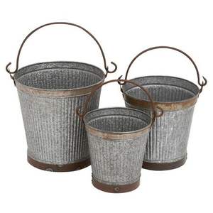 Florero galvanizado de diseño moderno, macetas galvanizadas para bodas, lo mejor para fines regulares - Product Image 3