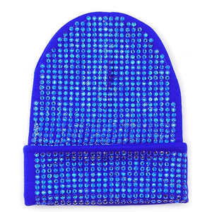 Gorros de punto lisos transpirables, gorros al por mayor, gorros con característica de tela común personalizada para OEM - Product Image 3