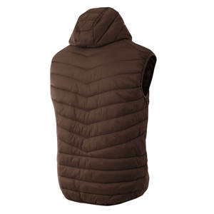 Personnalisé à capuche vers le bas coupe-vent gilet équestre randonnée léger gilet bouffant chaud hiver bulle veste pour hommes - Product Image 2