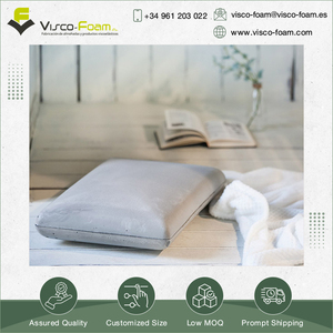 Increíble oferta en almohadas y cojines de carbono de uso de viaje no lavables de alta calidad de espuma viscoelástica rellena 100% viscoelástica - Product Image 3