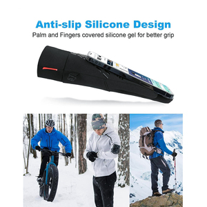 ถุงมือแข่งรถโพลีเอสเตอร์กันหนาวสำหรับกีฬากลางแจ้งเดินสบายโลโก้ได้ตามต้องการ - Product Image 6