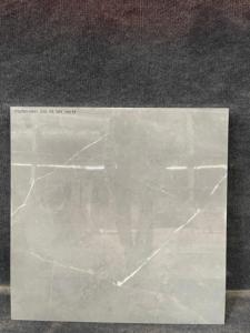 Azulejos de porcelana esmaltada con acabado brillante Marrón castaño cálido de 600x600mm para suelos de baño modernos y acogedores y paredes interiores - Product Image 6