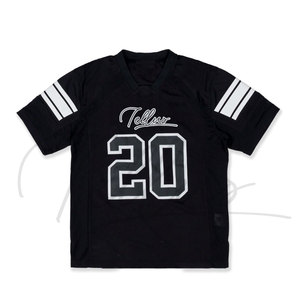 Custom Made Breathable Printed Short Sleeve American Football Jersey 100% Polyester High Quality for Sale - Product Image 1