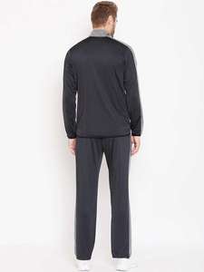 Personnalisé ajouter votre propre Logo survêtement coton polaire hommes survêtement survêtement deux pièces personnalisé polaire hommes ensembles - Product Image 4