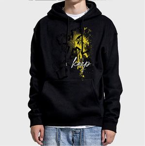 Lujo 100% algodón 500gsm Heavyweight Oversized Men's Hoodies con logotipo personalizado Streetwear Sudaderas con capucha en blanco - Product Image 4