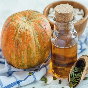 Huile de graines de citrouille à marque privée, pressée à froid, pure et vierge, enrichie en acides gras essentiels et phytostérols, compatible avec le palmier nain. - Product Image 2