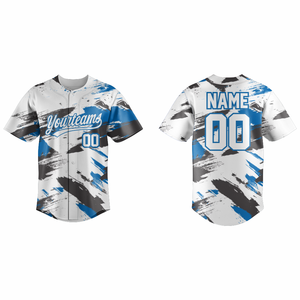 Uniformes Personalizados para Equipos de Béisbol, Camisetas con Nombre y Número Personalizados, Sublimación, Bordado, Impresión, Tela Transpirable, Tallas Grandes, Envío Rápido - Product Image 2