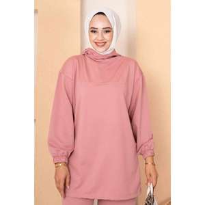 Ensemble de 2 pièces à capuche à deux fils en poudre - Product Image 1