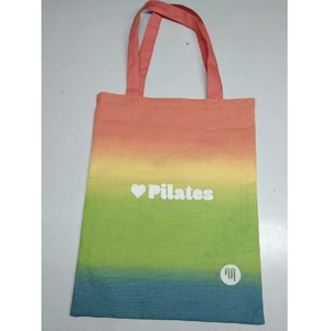 Vente chaude mode imprimé 100% coton biologique poignée toile fourre-tout élégant Gots certificat sacs à provisions pour les filles avec poignée - Product Image 6