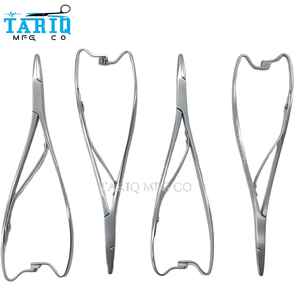 Pince porte-aiguille Mathieu de haute qualité Pince à ligature dentaire orthodontique 14 cm - Product Image 1