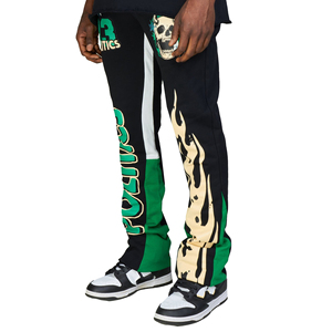 Streetwear personnalisé pour homme, 100% coton, molleton français, lavage clair, surdimensionné, taille mi-haute, décontracté, léger, séchage rapide, respirant - Product Image 2