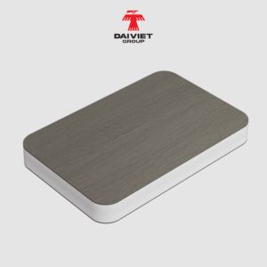 Panneau en mousse PVC de 17 mm Chêne gris 1220x2440 mm Fabriqué au Vietnam pour le mobilier de salon et la conception d'armoires de cuisine - Product Image 1